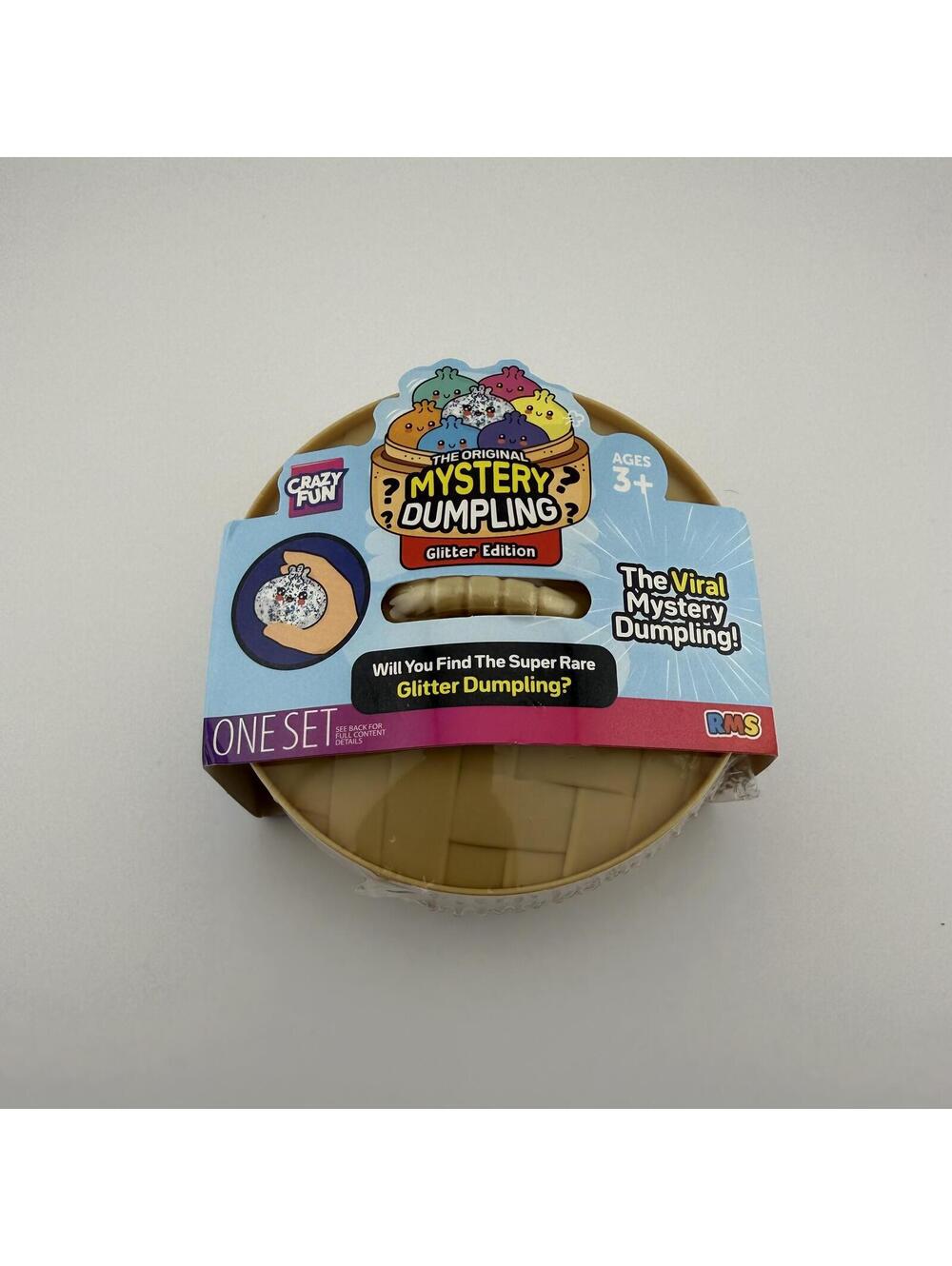 Crazy Fun Mystery Glitter Edition Squishy Bun Set, In hand!